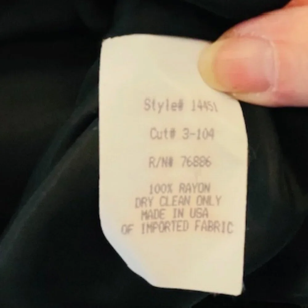 Vintage Platinum By Dorothy Schoelen Abstract Beaded Pant/Jacket Boho Art Medium - Picture 14 of 15